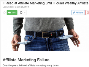 Wealthy Affiliate To The Rescue