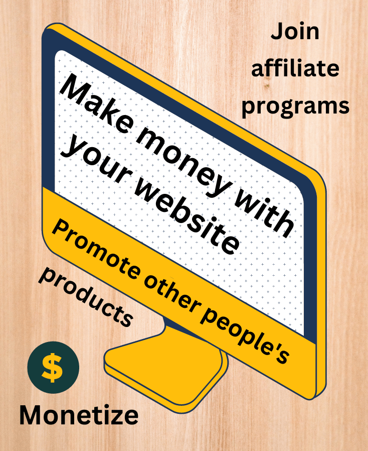 Promote products, earn commissions